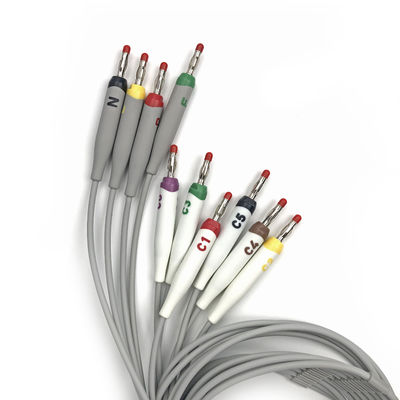 2104724-002 ECG Cables de conducción y cables troncales 10 cables