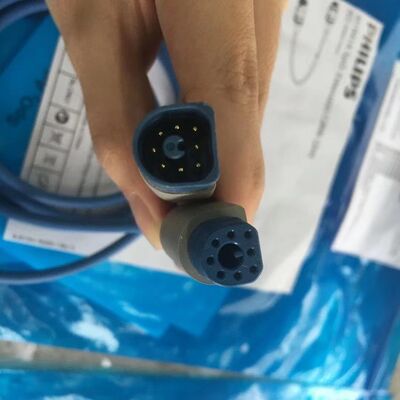 Cable adaptador SpO₂ Philip M1940A REF 989803105671 (Redondo antiguo a tipo D)
