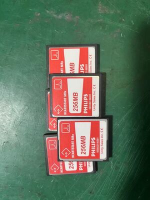 Tarjeta SD para desfibrilador PHILIP M3535A/M3536A PN 989803146981; 256 MB