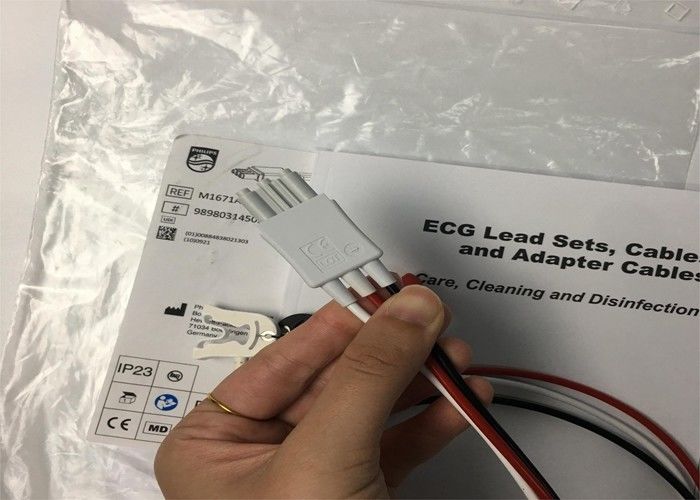 AMMI ICU ECG conjunto de plomo cables M1671A material TPU para el monitoreo de ECG