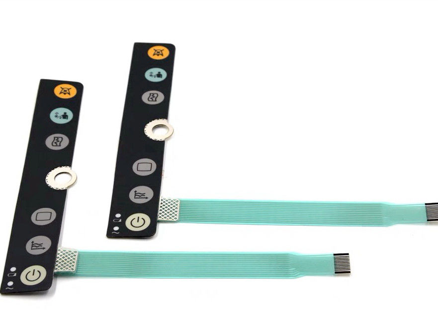 Accesorios de monitoreo de pacientes de plástico Partes Película de teclado para Philip SureSigns VM6