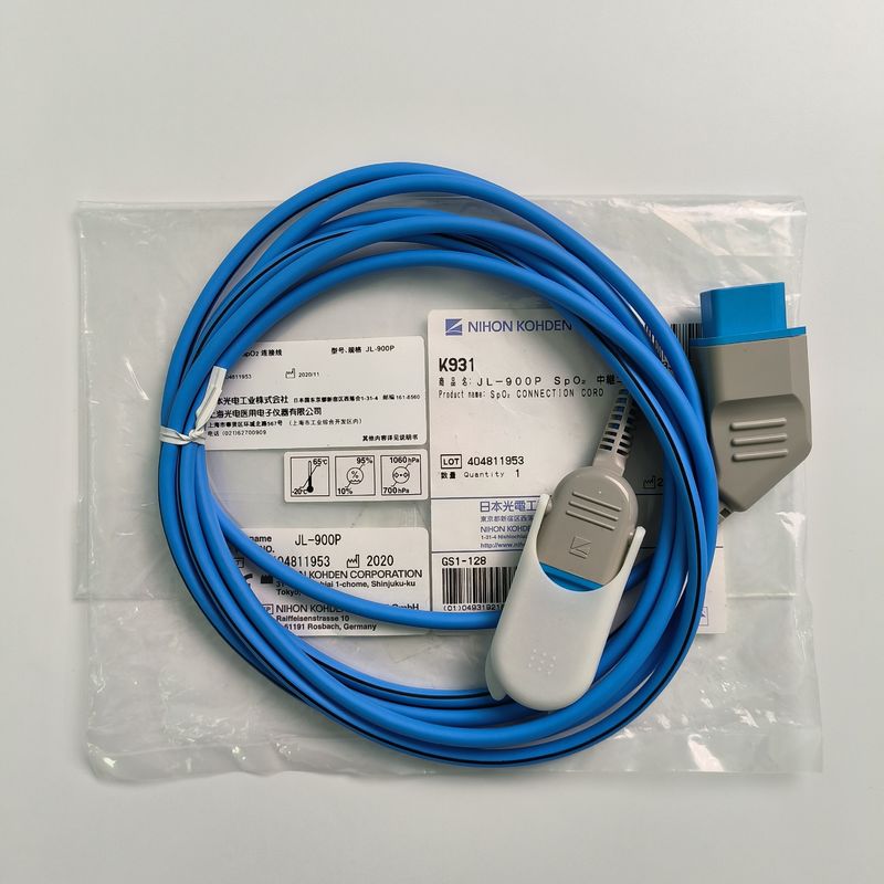 JL-900P K931 Consumibles para dispositivos médicos NIHON KOHDEN Cordón de conexión SpO2