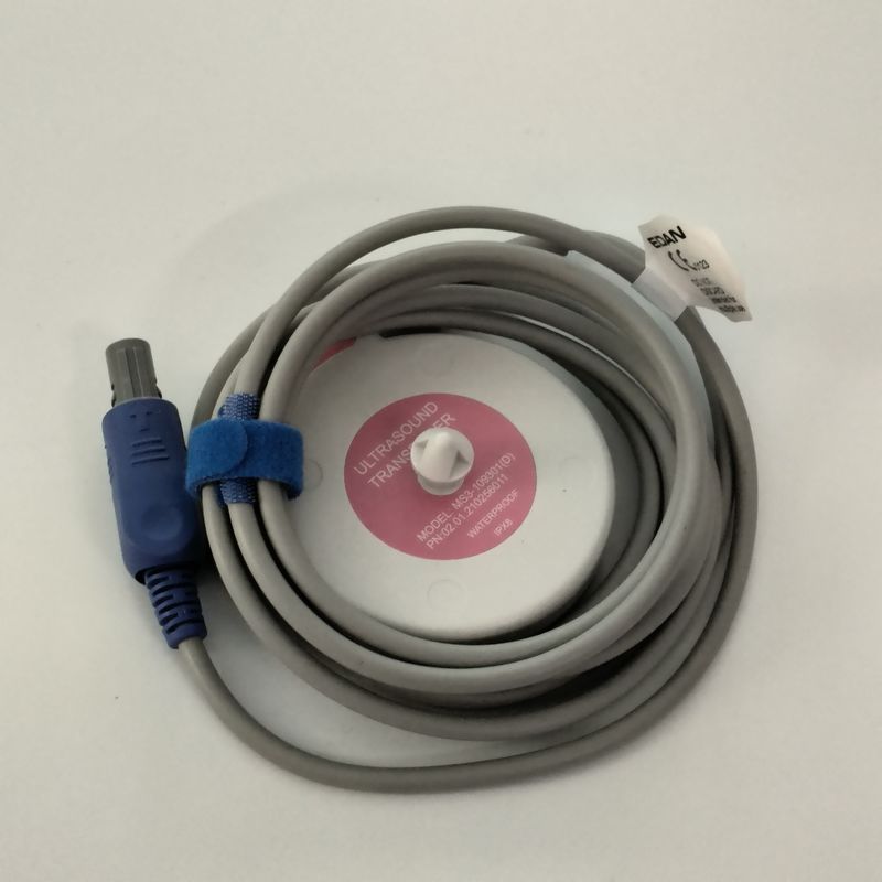Supervisión de neumáticos US Transductor para F2/F3/F6 Frecuencia cardíaca fetal US Probe Doble ranura 4 pin MS3-109301 (D)