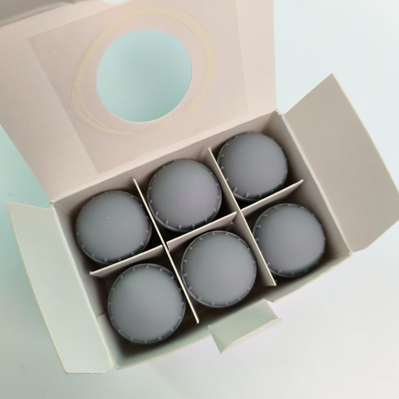 6 piezas / 1 caja Bola de succión gris Diámetro 27 mm Apertura 4.0 mm REF ECG-FQX41