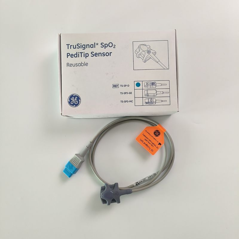 GE Original Datex-Ohmeda TruSignal SpO2 Sensor PediTip Reutilizable REF: TS-SP-D